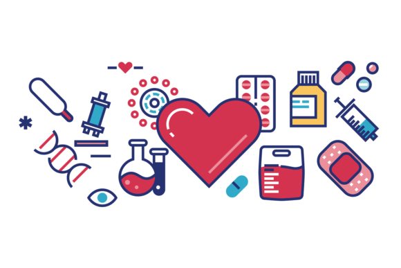 Healthcare Concept Graphics: Medical Treatment Illustrations