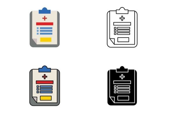 Medical Icon Set Vector 1: Essential Graphics and Icons