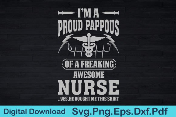 Nurse Pappous Graphics: T-Shirt Designs for Gifts