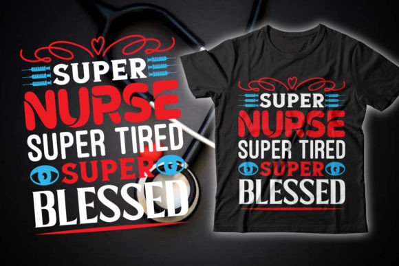 Nurse Vector Graphics for T-Shirt Designs