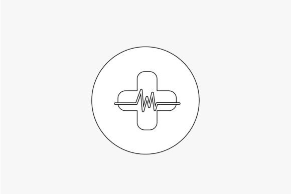 Outline Nurse Medical Simple 7: Graphics & Icons Review