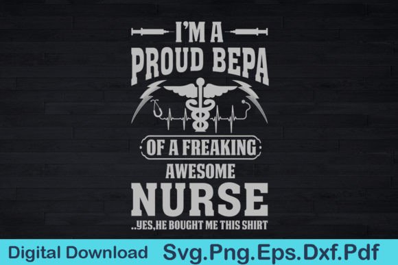 Proud Bepa Shirt SVG: Graphics for T-Shirt Designs