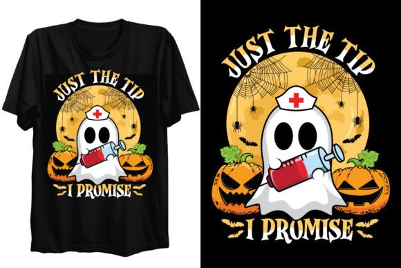 Review: Just the Tip Halloween Nurse T Shirt Design