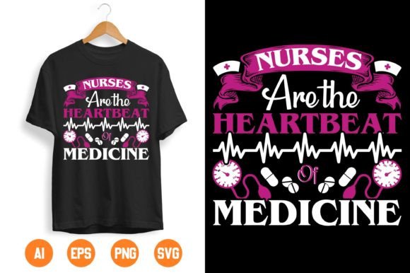 Reviewing Nurse T-shirt Design 07 for Real Embroidery Projects