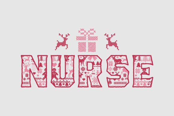 Reviewing the Christmas Nurse Pink Sublimation Graphic