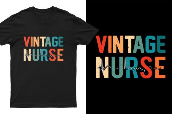 Vintage Nurse Graphics for T-Shirt Designs
